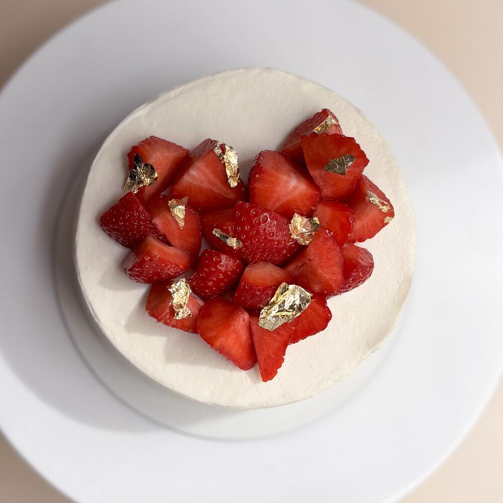 Бенто-maxi с сердцем из клубники