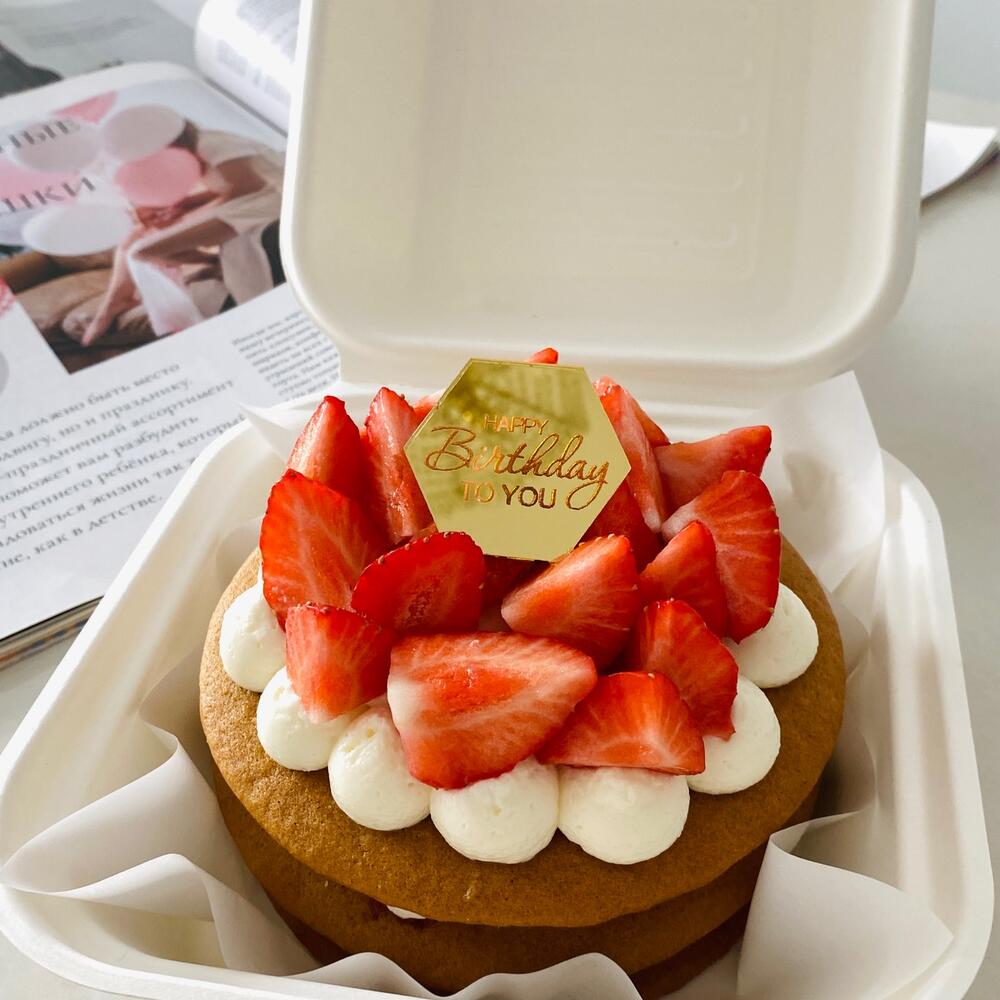 Бенто «Медовик» для подарка : Маме, Сестре, Девушке, Парню, Баьушке, коллеге, начальнику