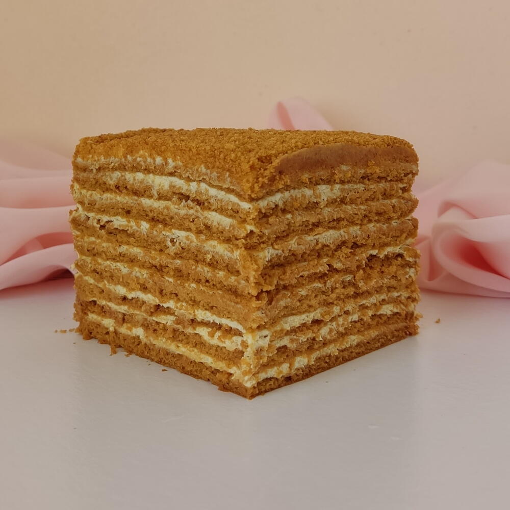 Бенто медовик на 23 февраля