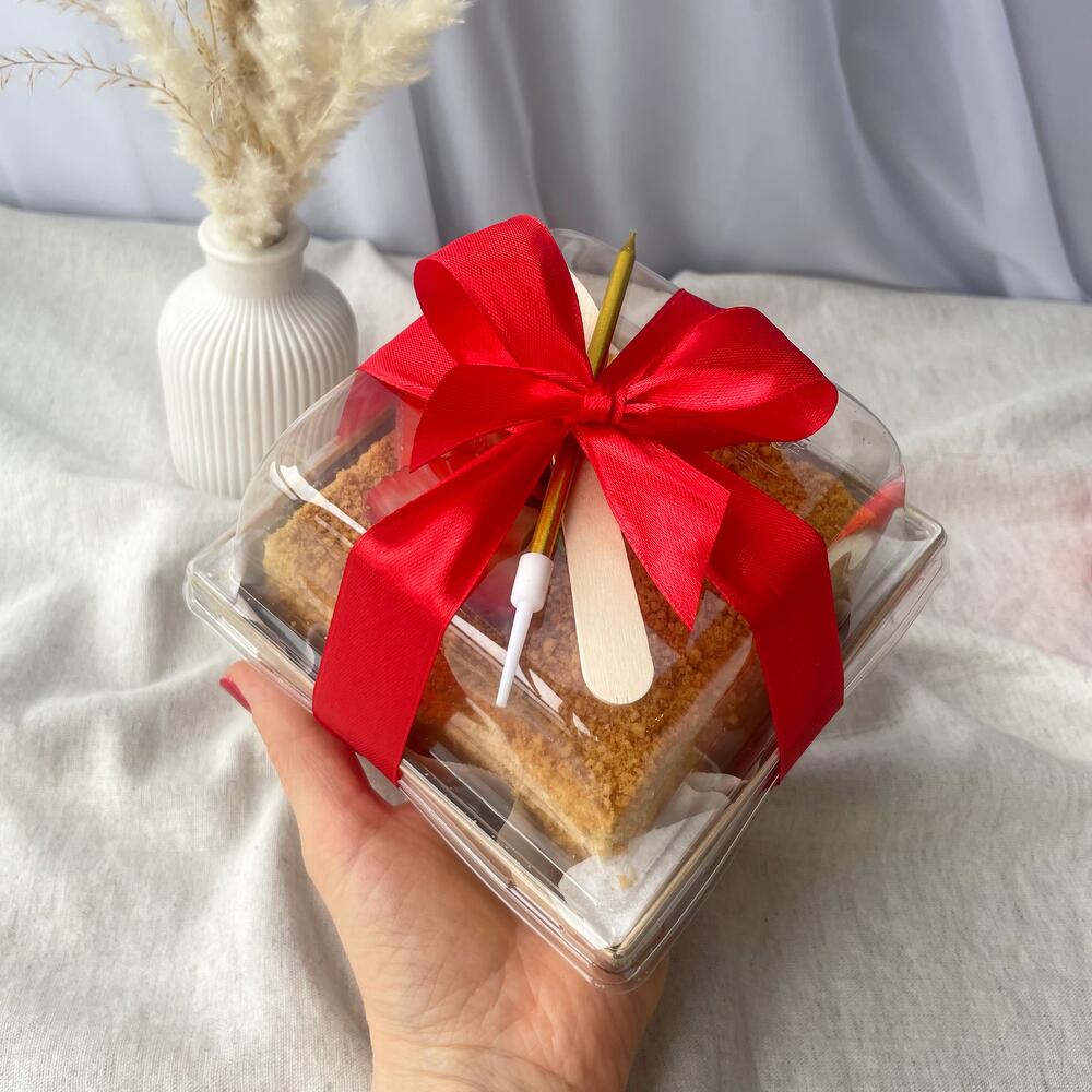 Бенто медовик на день рождения