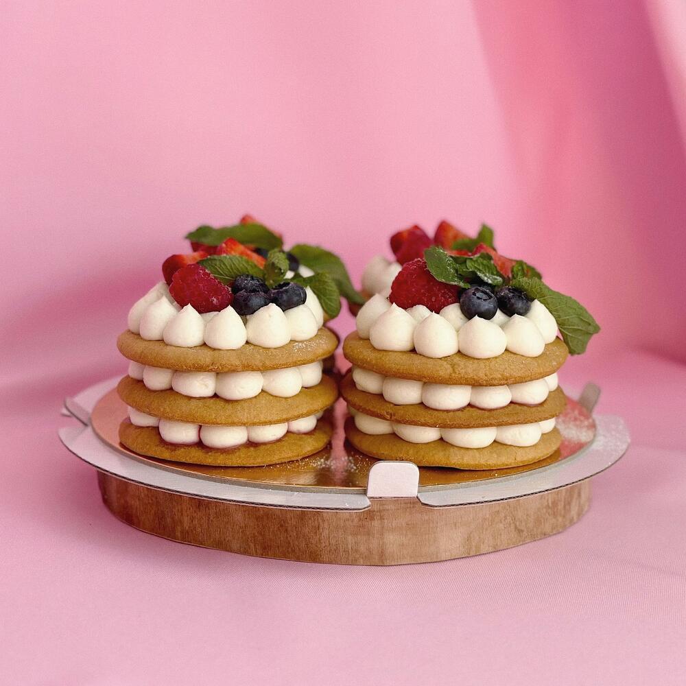 Бенто - медовик открытый ( 4 тортика)