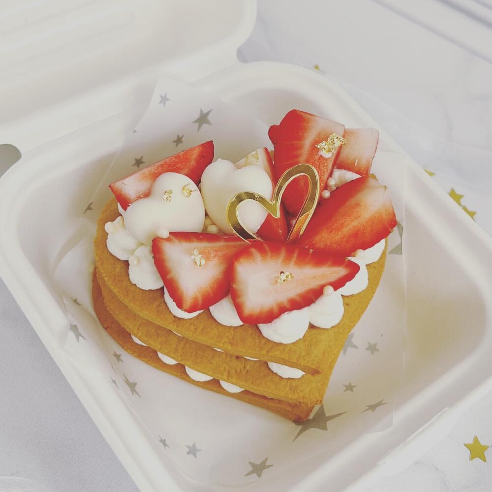 Бенто медовик сердце