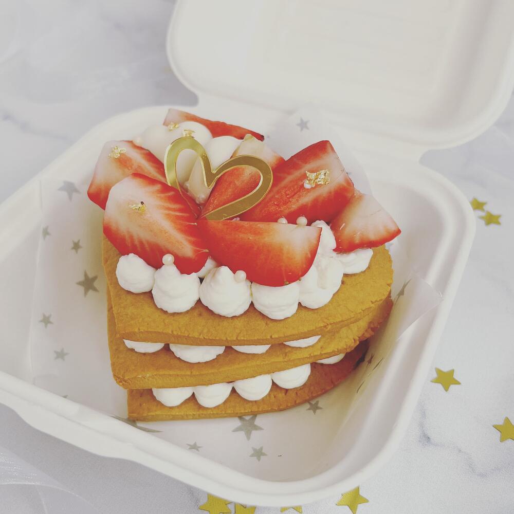 Бенто медовик сердце