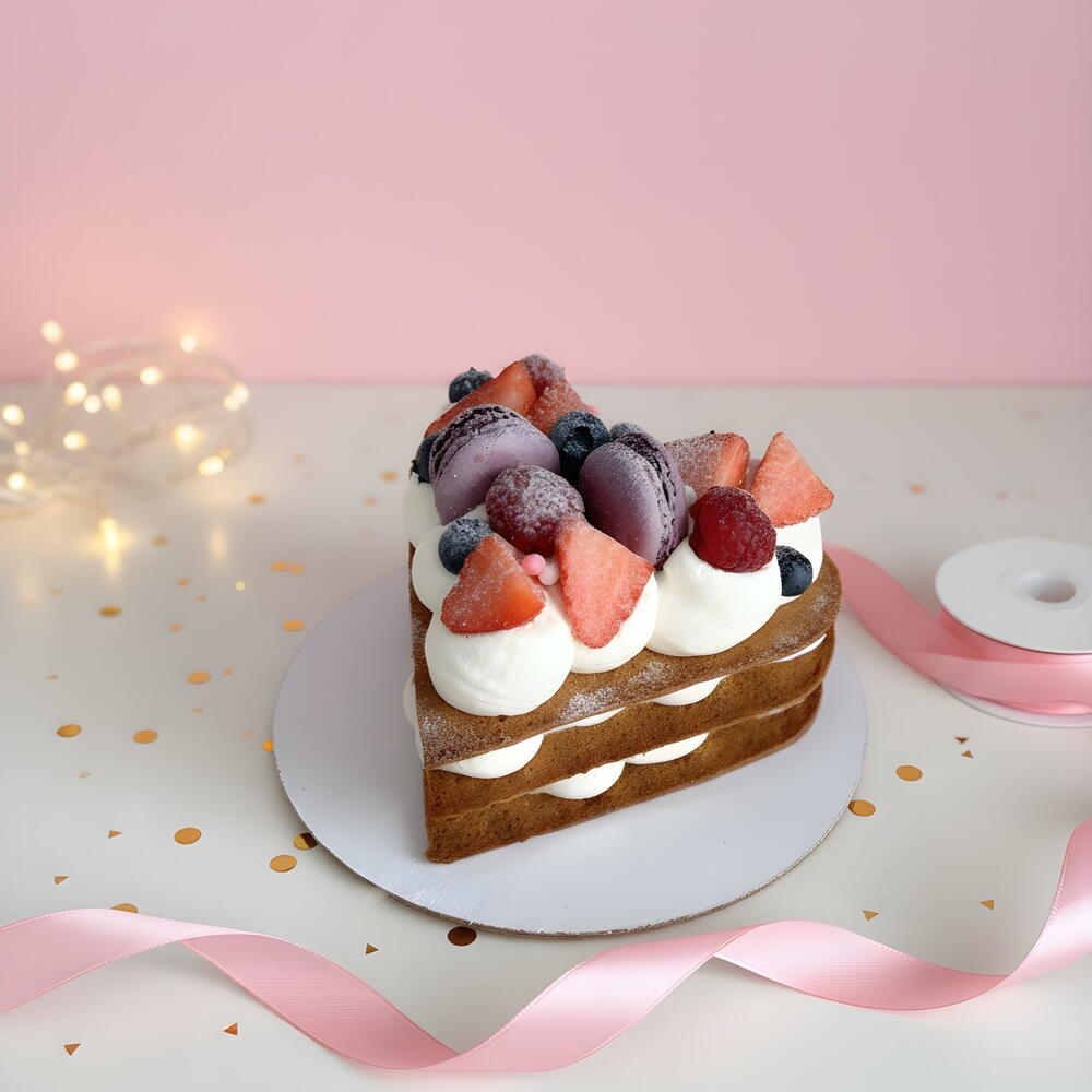 Бенто медовик сердце на 14 февраля День влюбленных