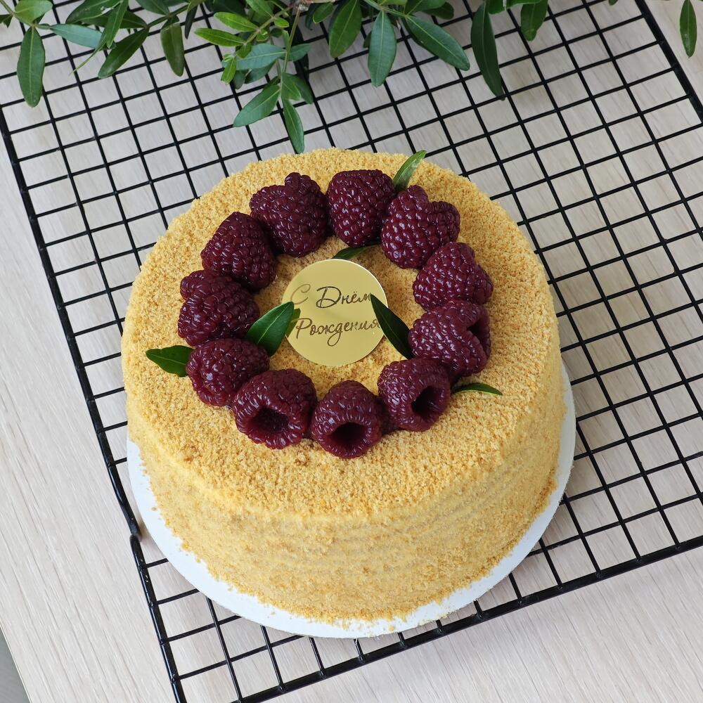 Бенто медовик в подарок маме, подруге, мужу, коллеге