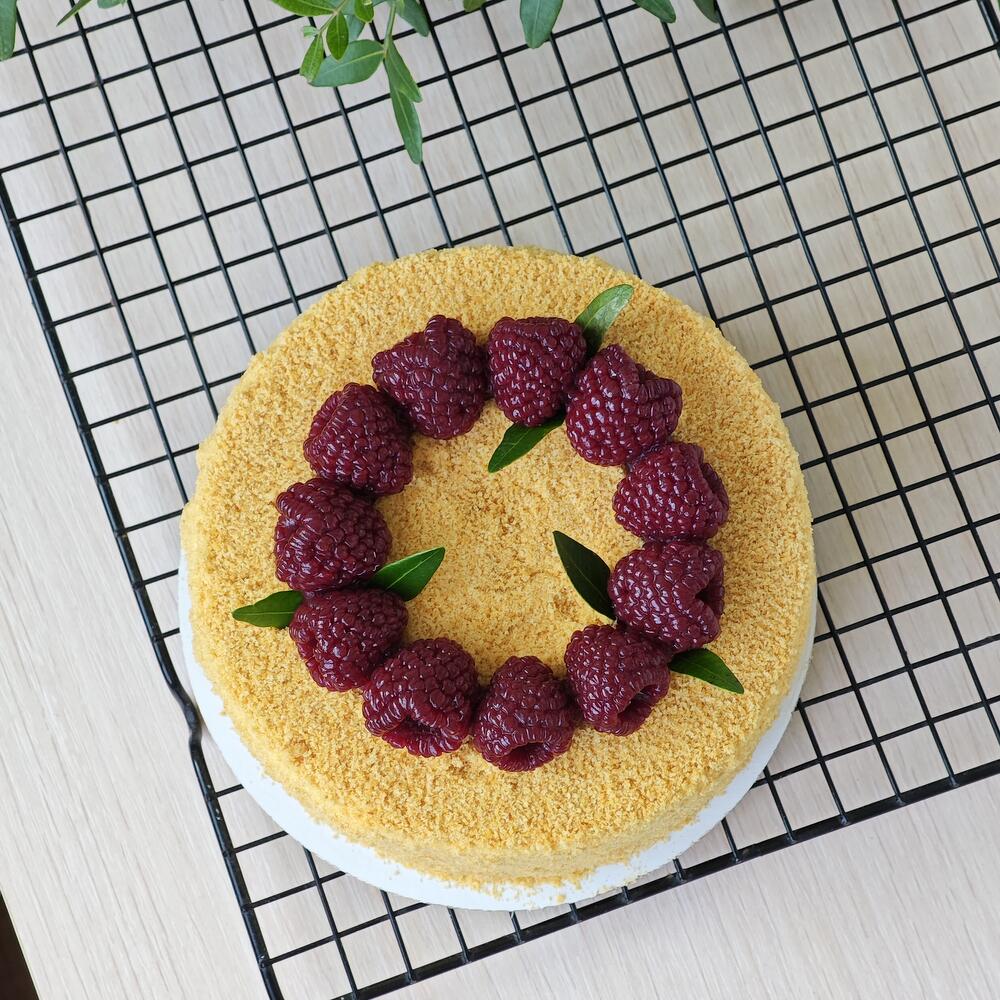 Бенто медовик в подарок маме, подруге, мужу, коллеге