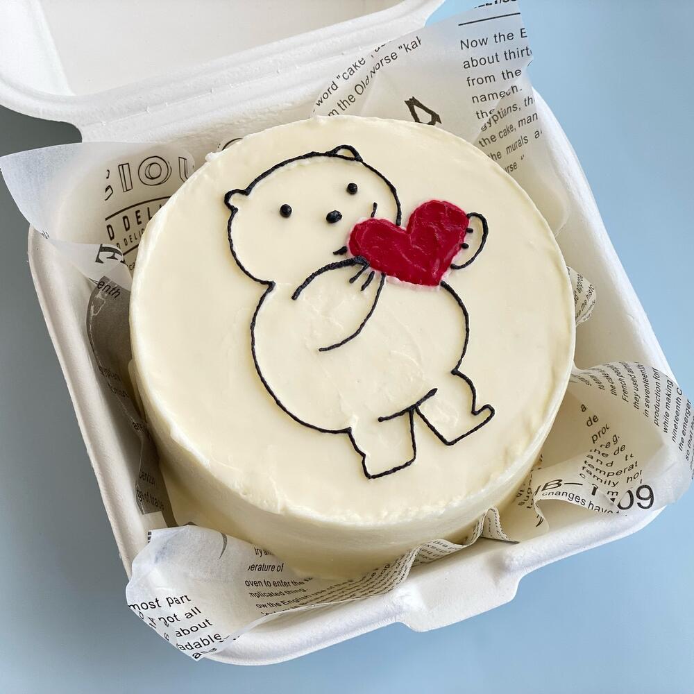 Бенто Медвежонок с сердечком