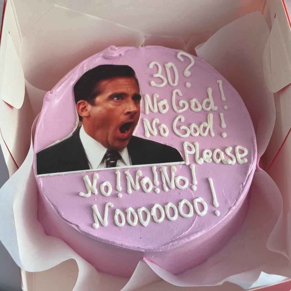 Бенто мем из сериала «офис» No God