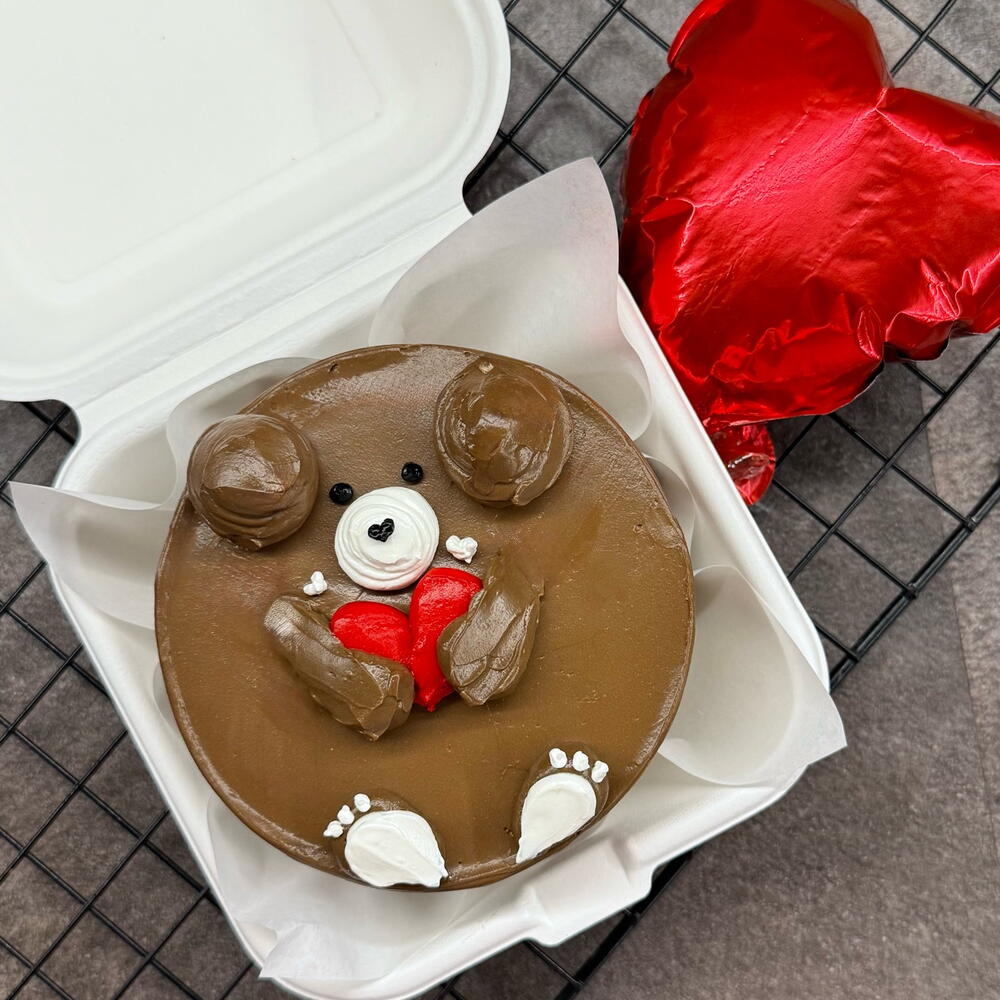 Бенто Мишка к 14 февраля 🧸