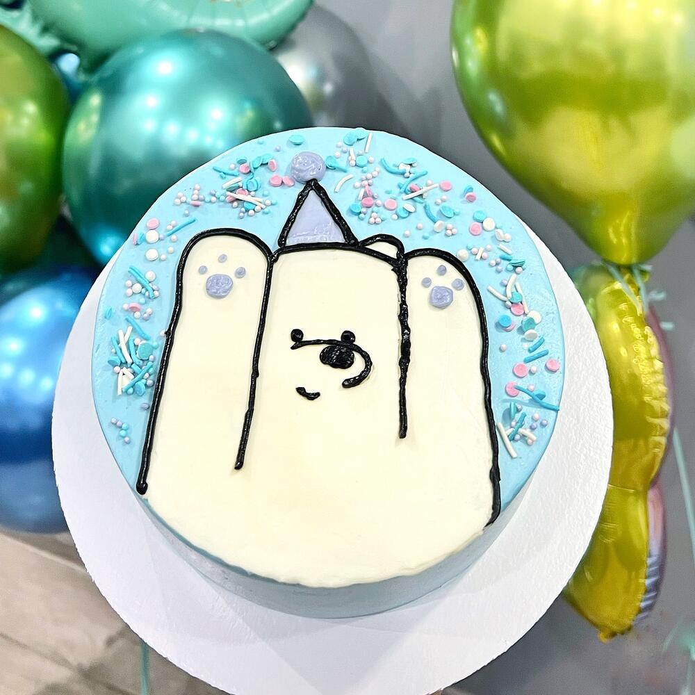 Бенто мишка с колпачком