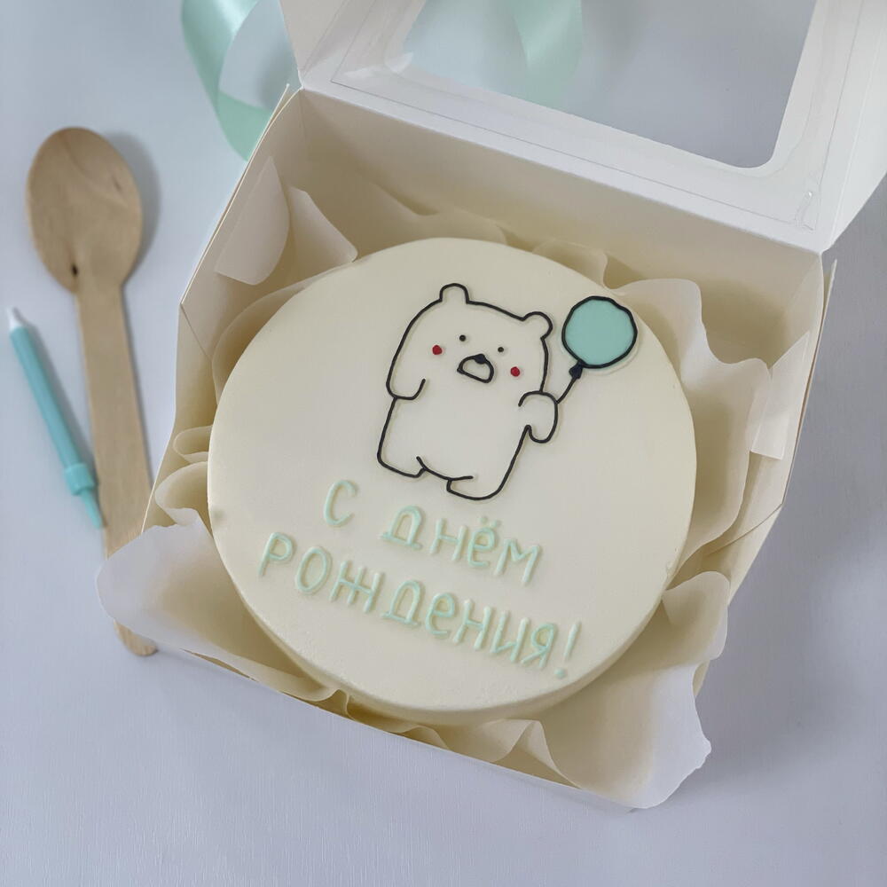 Бенто «Мишка с шариком» 500 гр