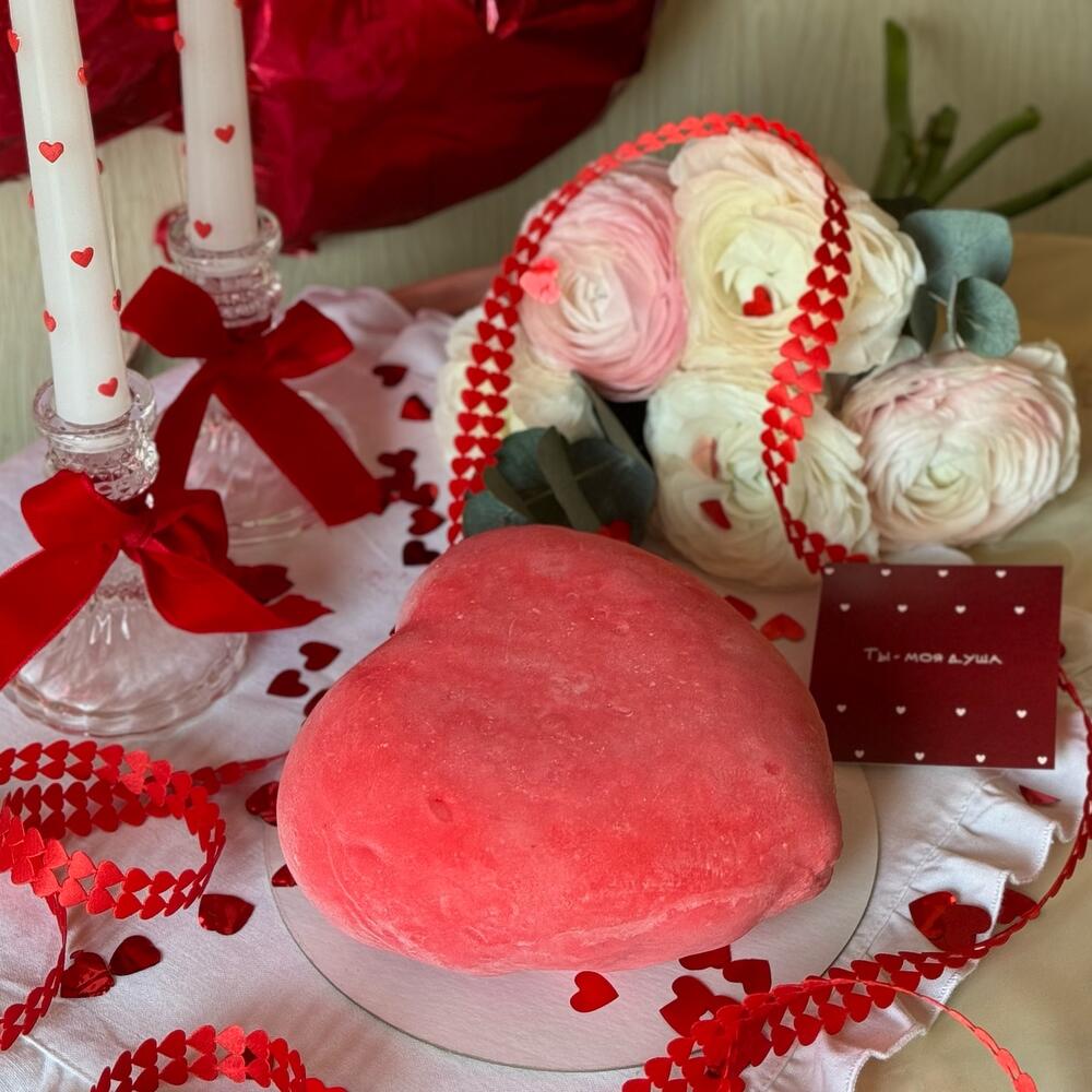 Бенто моти сердце «Фото снимок»