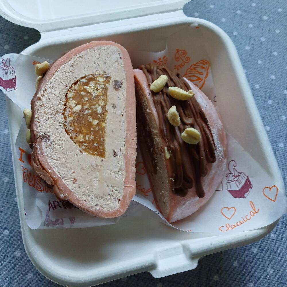 Бенто Моти "Сникерс"