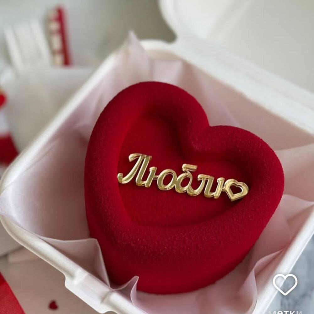 Бенто мусс День Святого Валентина 14 февоаля