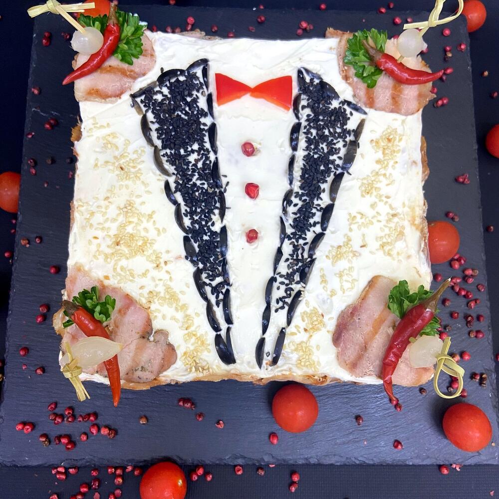 Бенто Мясо барбекю