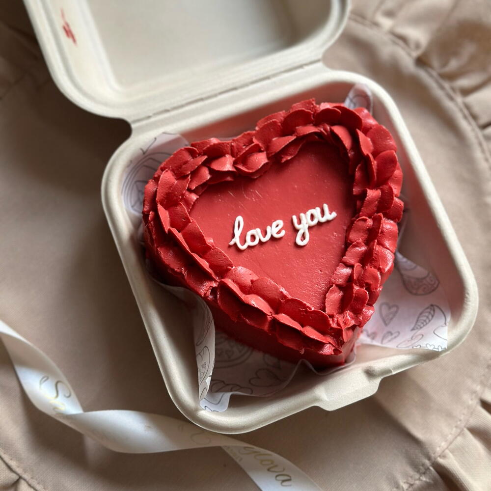 Бенто на 14 февраля, бенто торт любимому, бенто сердце