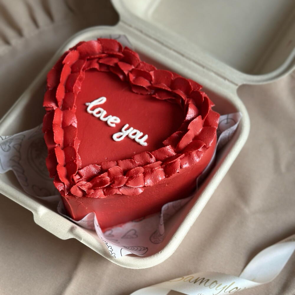 Бенто на 14 февраля, бенто торт любимому, бенто сердце