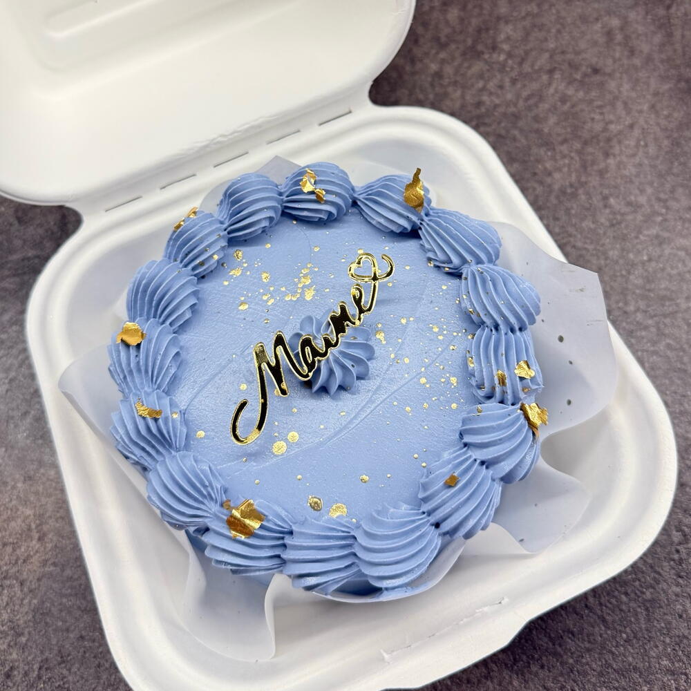 Бенто на День матери с пищевым золотом