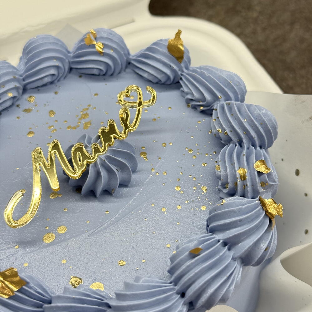 Бенто на День матери с пищевым золотом