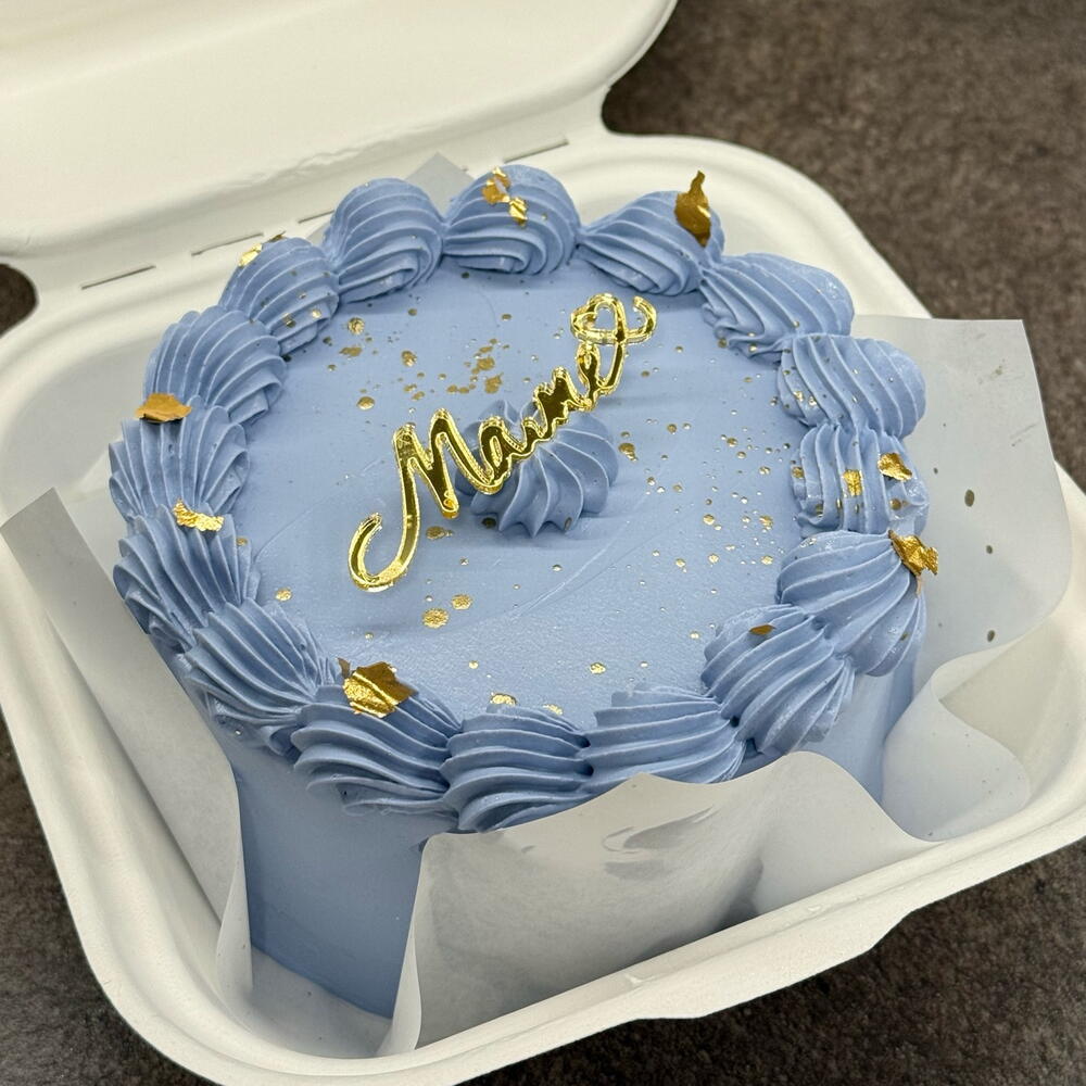 Бенто на День матери с пищевым золотом