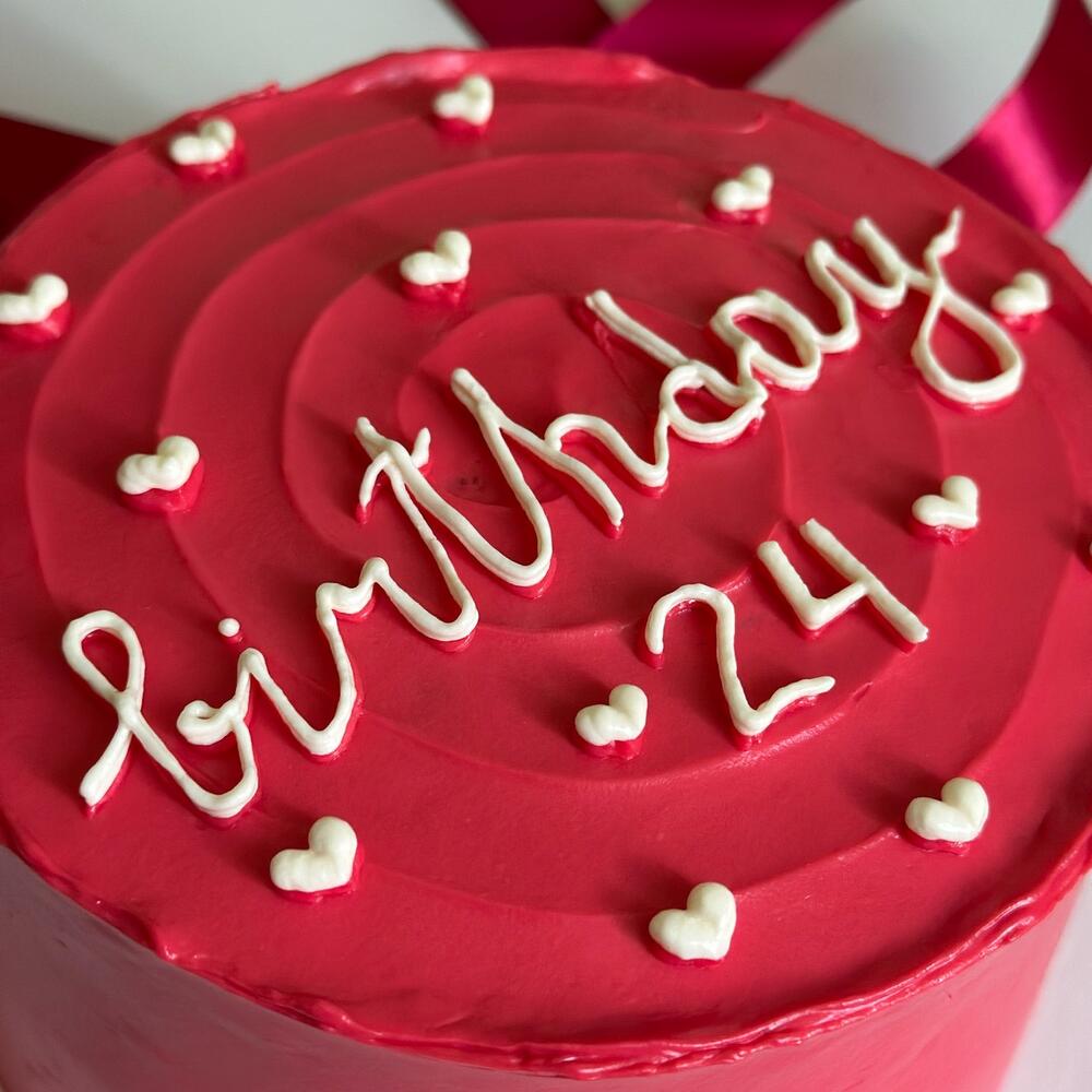 Бенто на день рождения девочке/подруге розовый