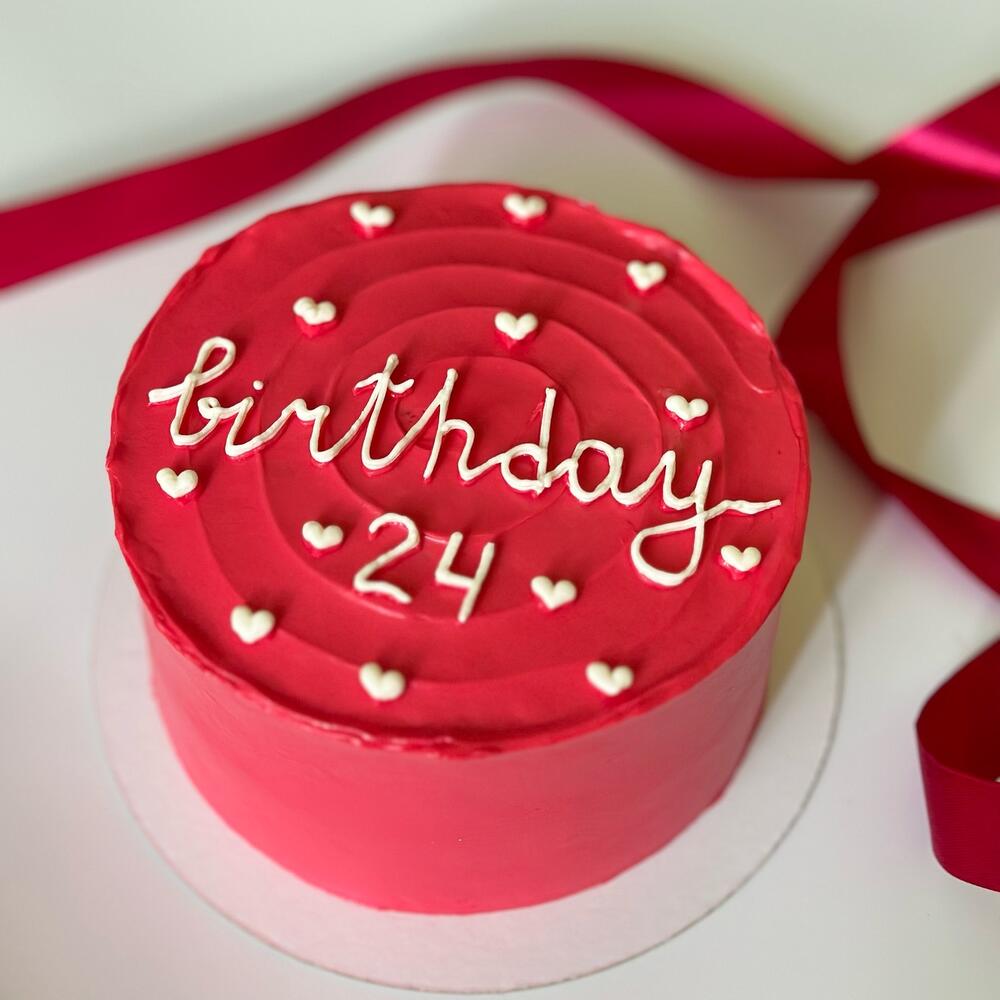 Бенто на день рождения девочке/подруге розовый