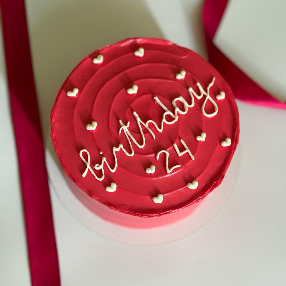 Бенто на день рождения девочке/подруге розовый