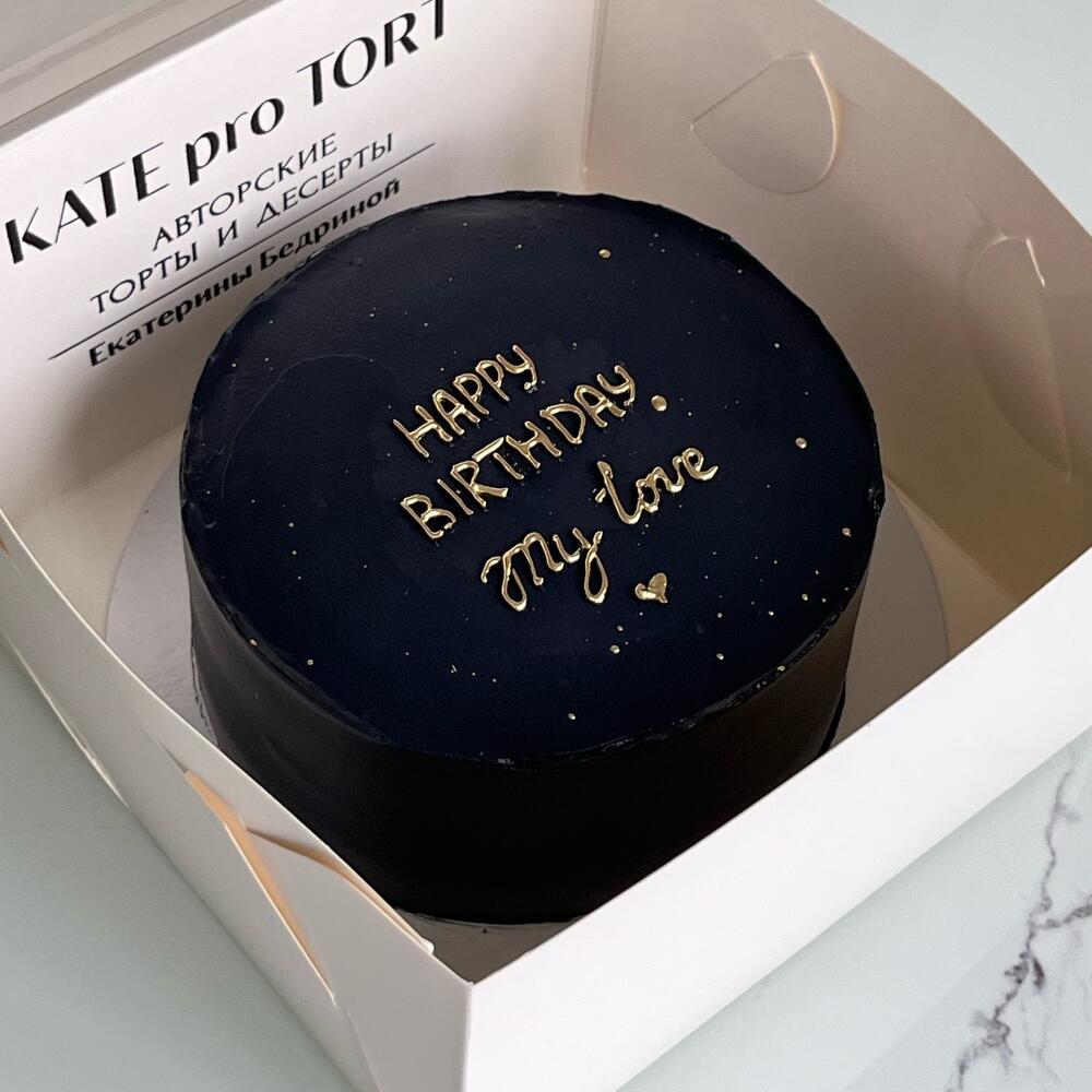 Бенто на день рождения мужчине черный