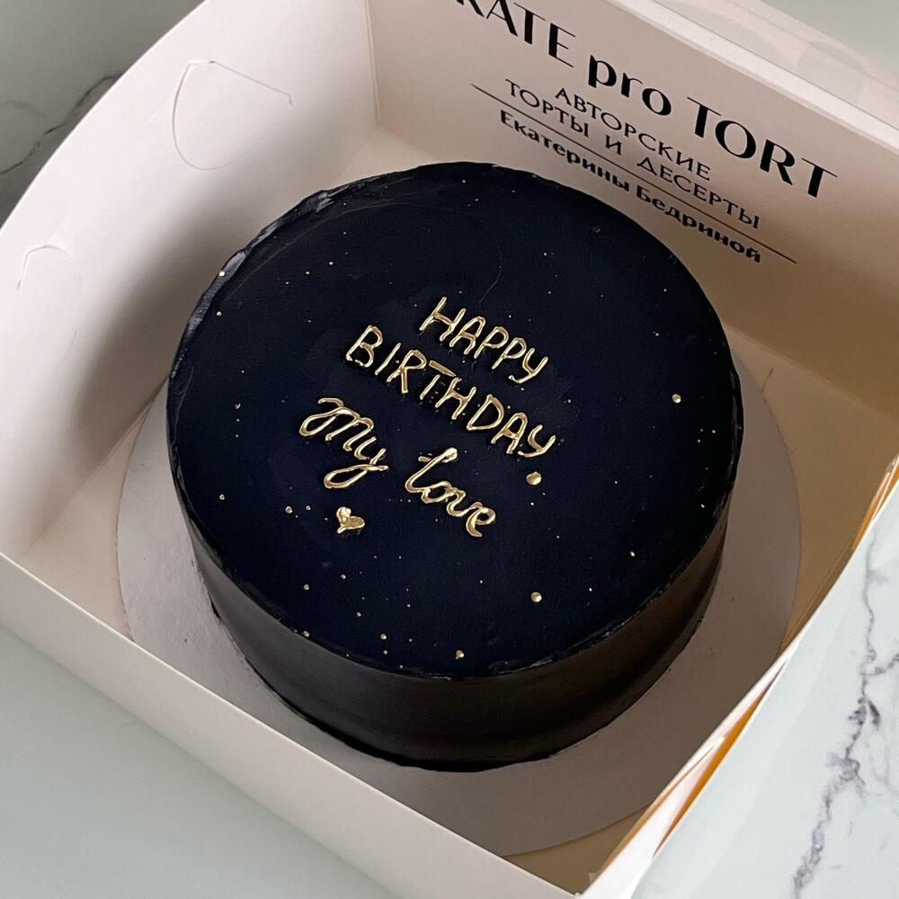 Бенто на день рождения мужчине черный