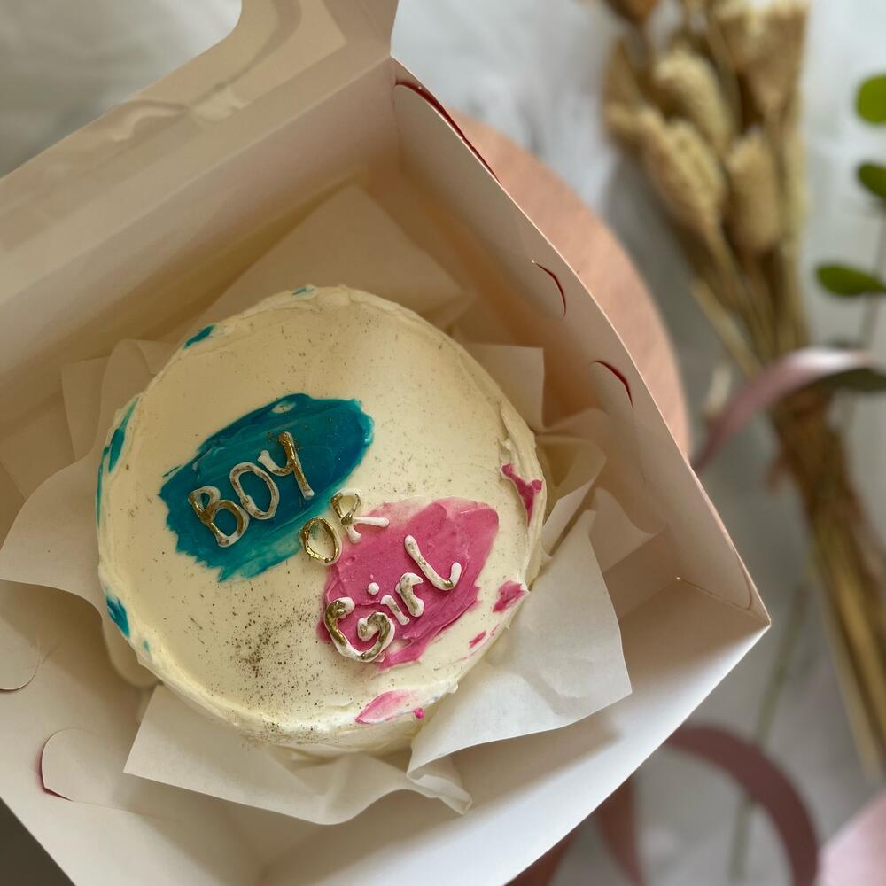 Бенто на гендер пати, бенто на определение Пола малыша