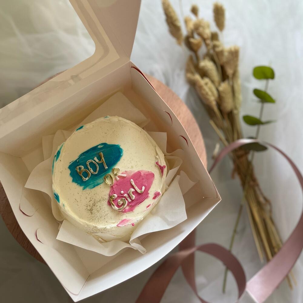 Бенто на гендер пати, бенто на определение Пола малыша