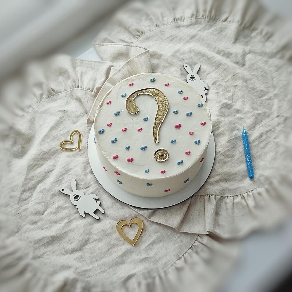 Бенто на гендер пати, гендерный торт