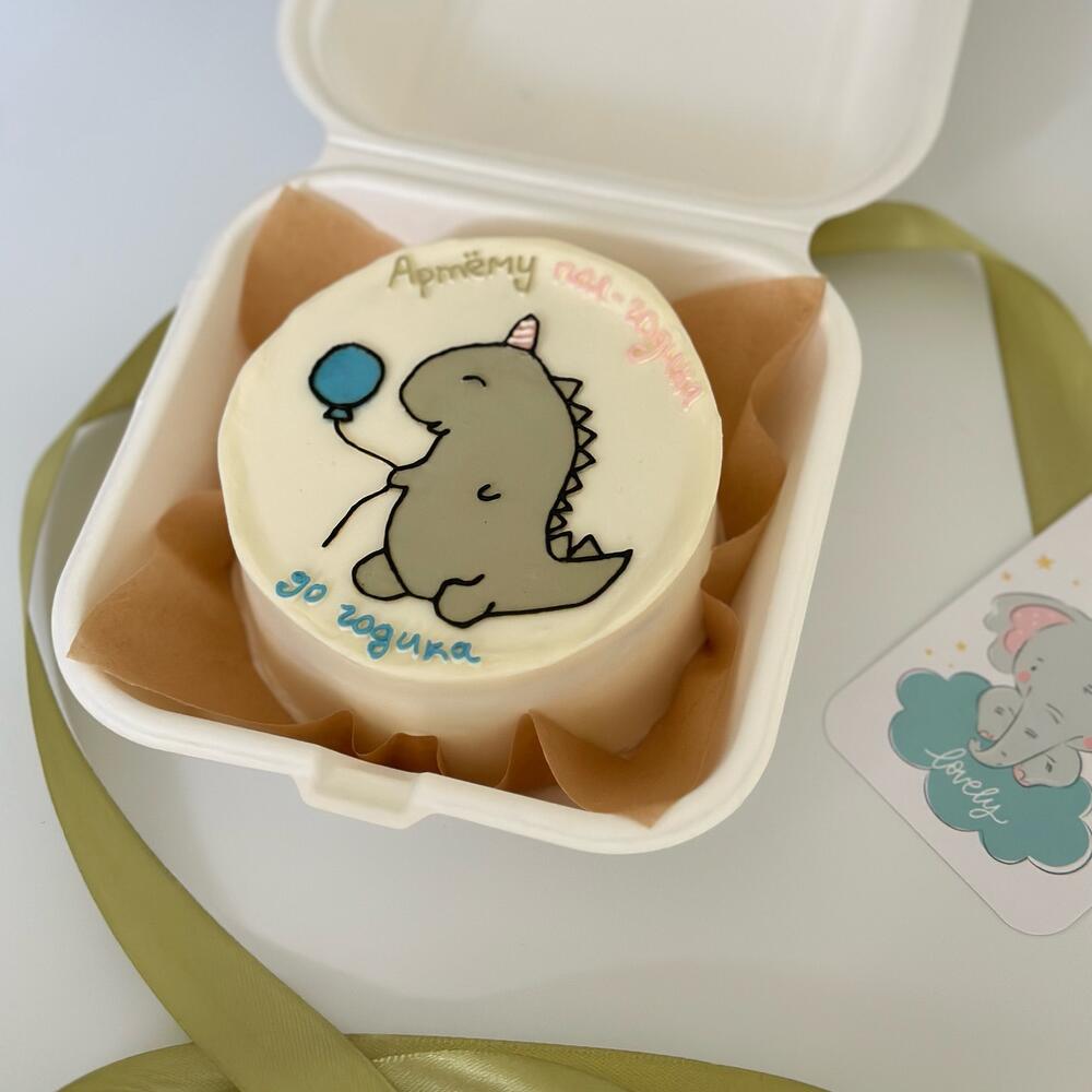 Бенто на полгода малышу с дракончиком