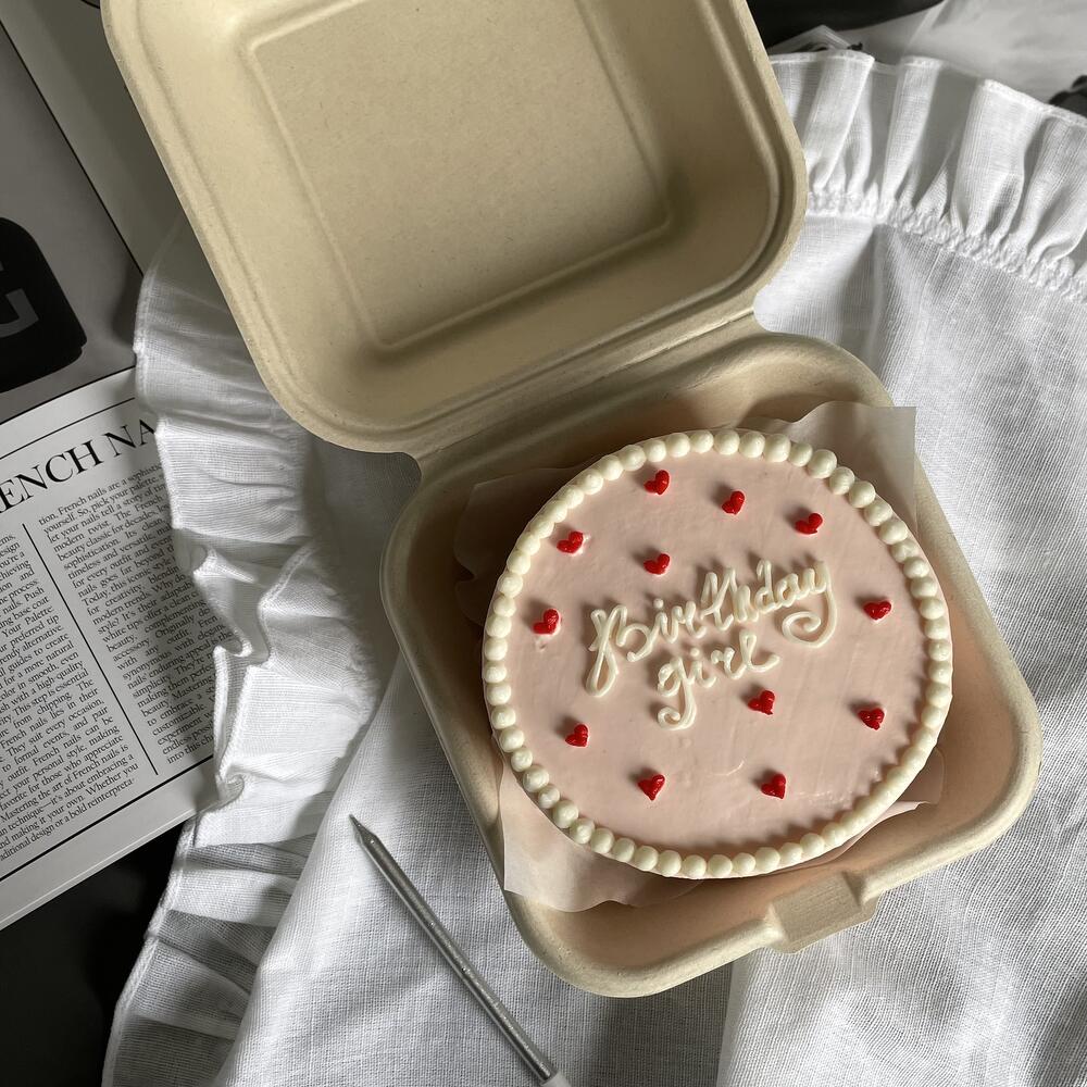 Бенто нежный на день рождения