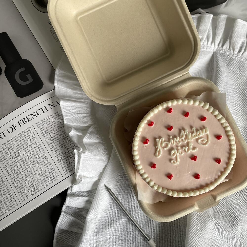 Бенто нежный на день рождения