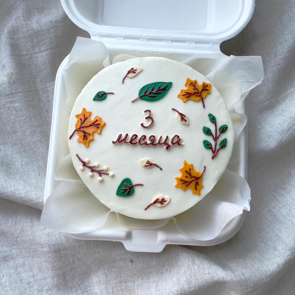 Бенто осенний с листиками для малыша