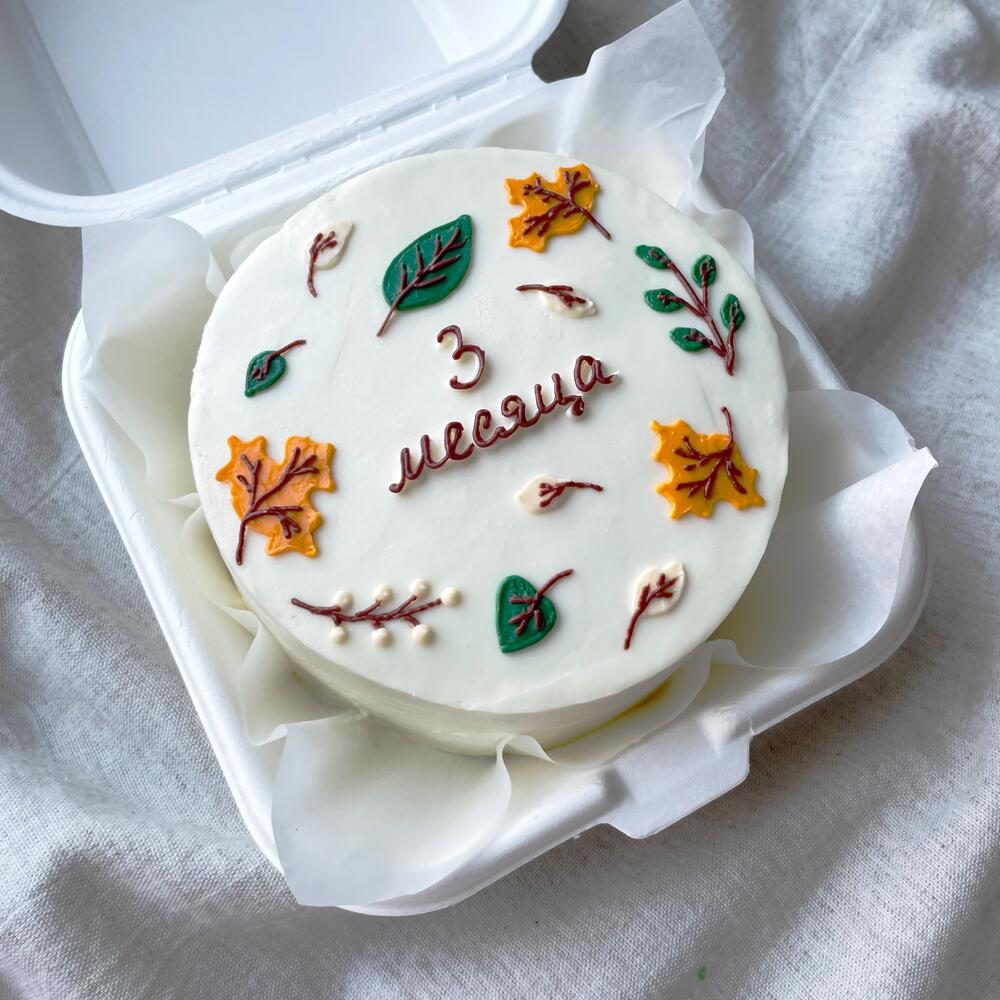 Бенто осенний с листиками для малыша