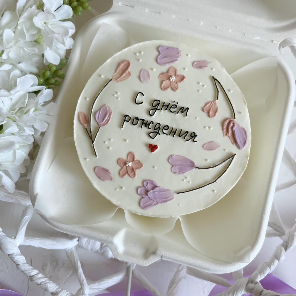 Бенто по месяцам с цветочками