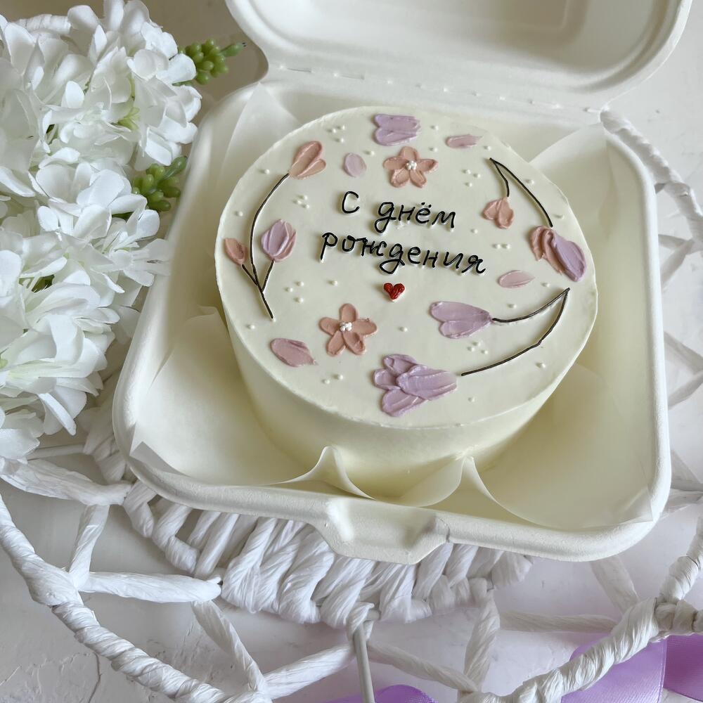 Бенто по месяцам с цветочками