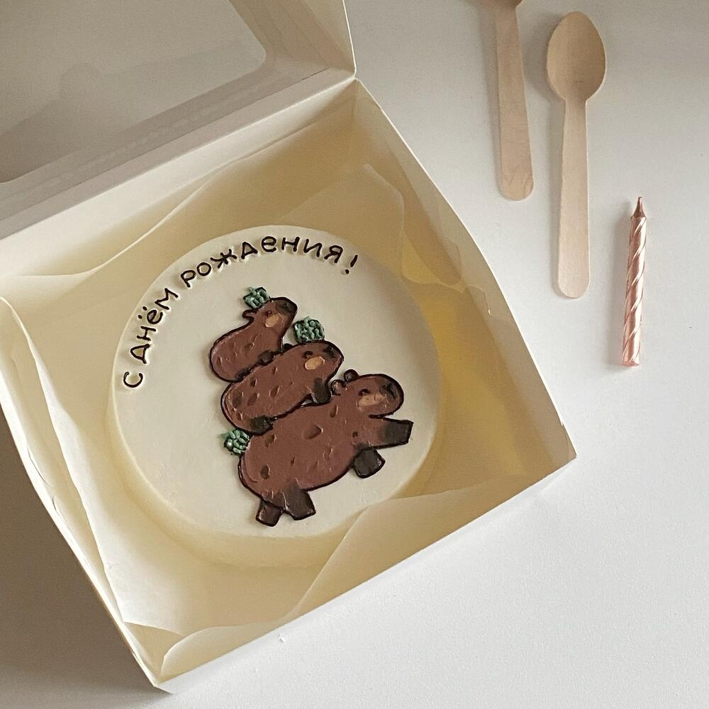 Бенто побольше с капибарами