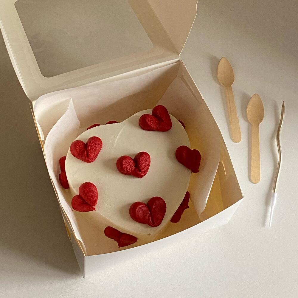 Бенто побольше с сердцами