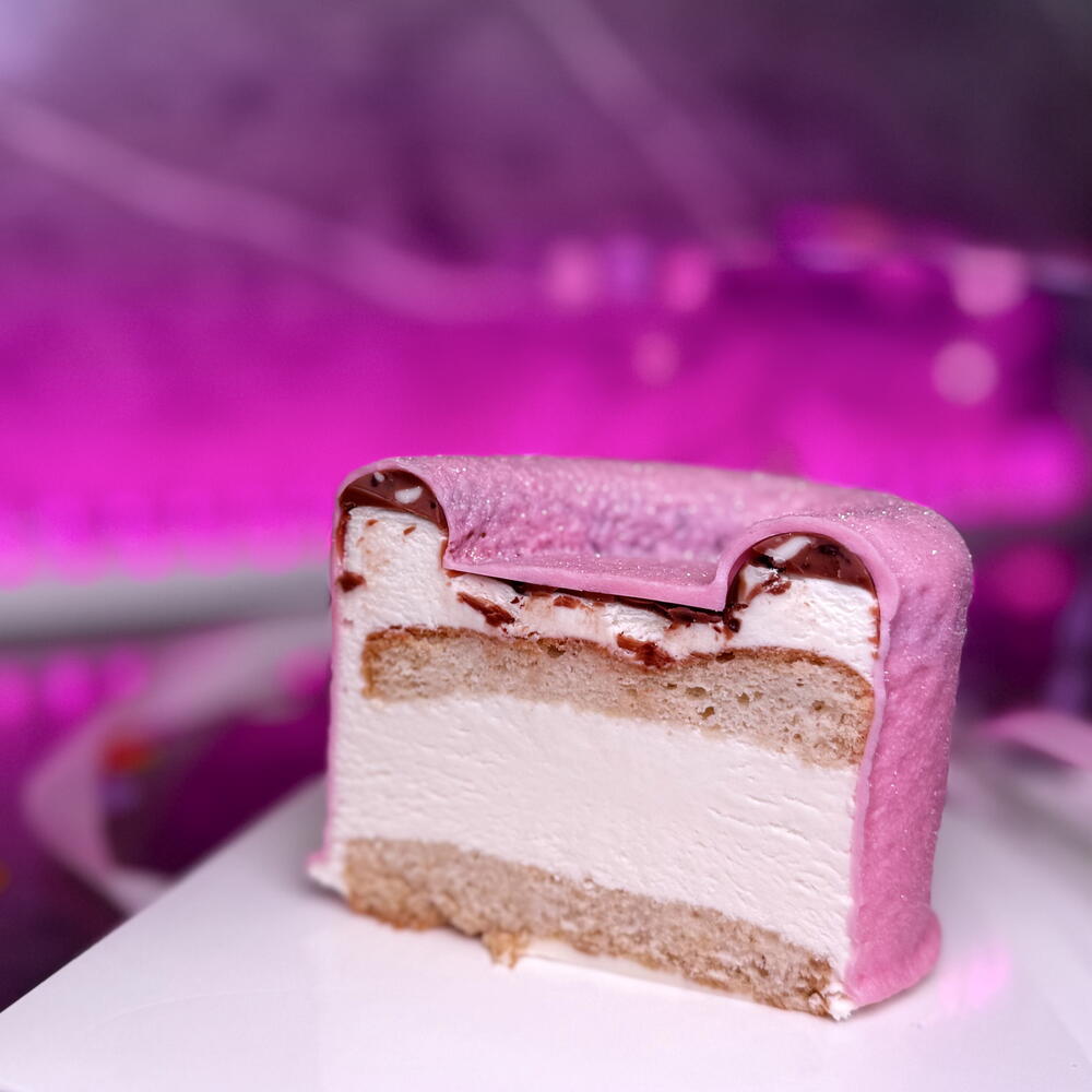 Бенто птичка в форме сердца любимой девушке жене на 14 февраля