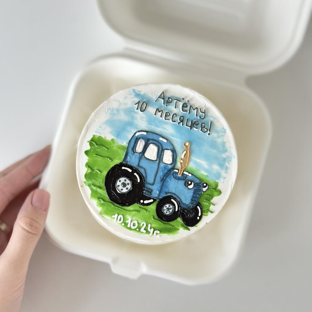 Бенто ребенку с трактором