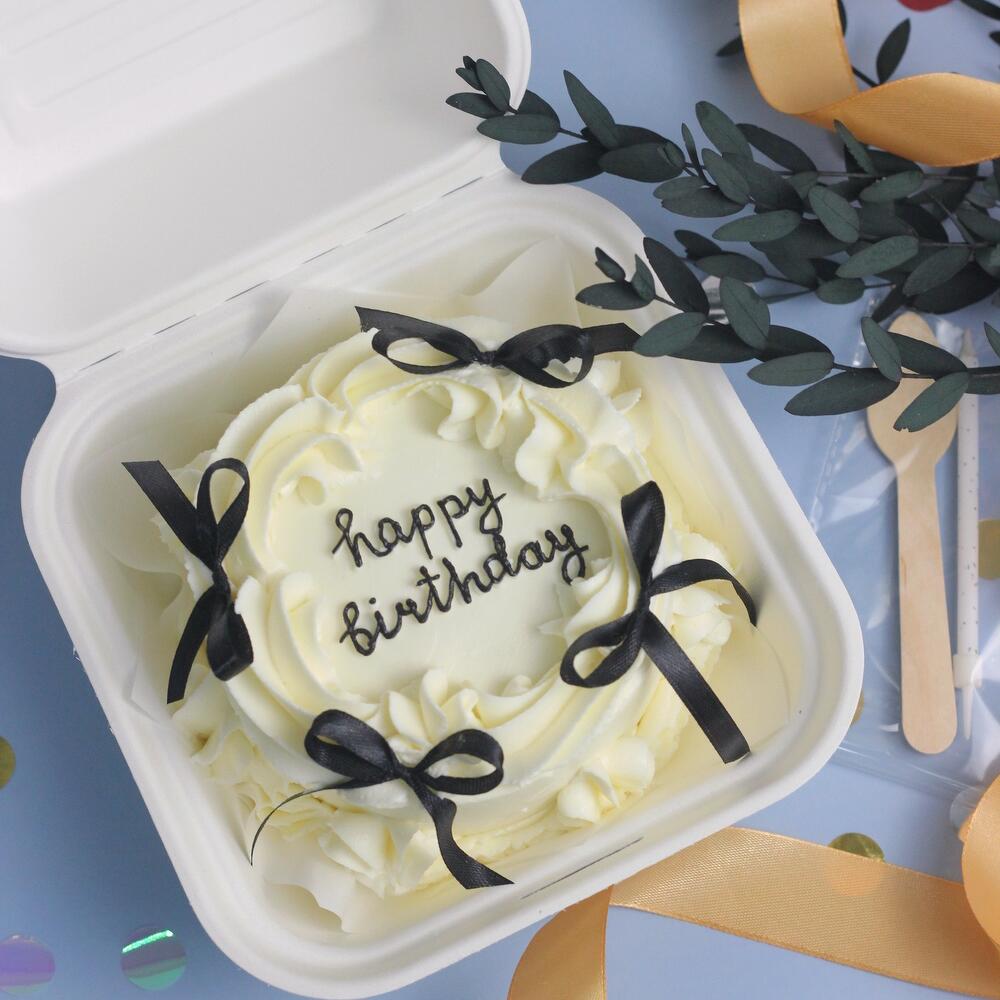 Бенто с бантиками в стиле Ламбет