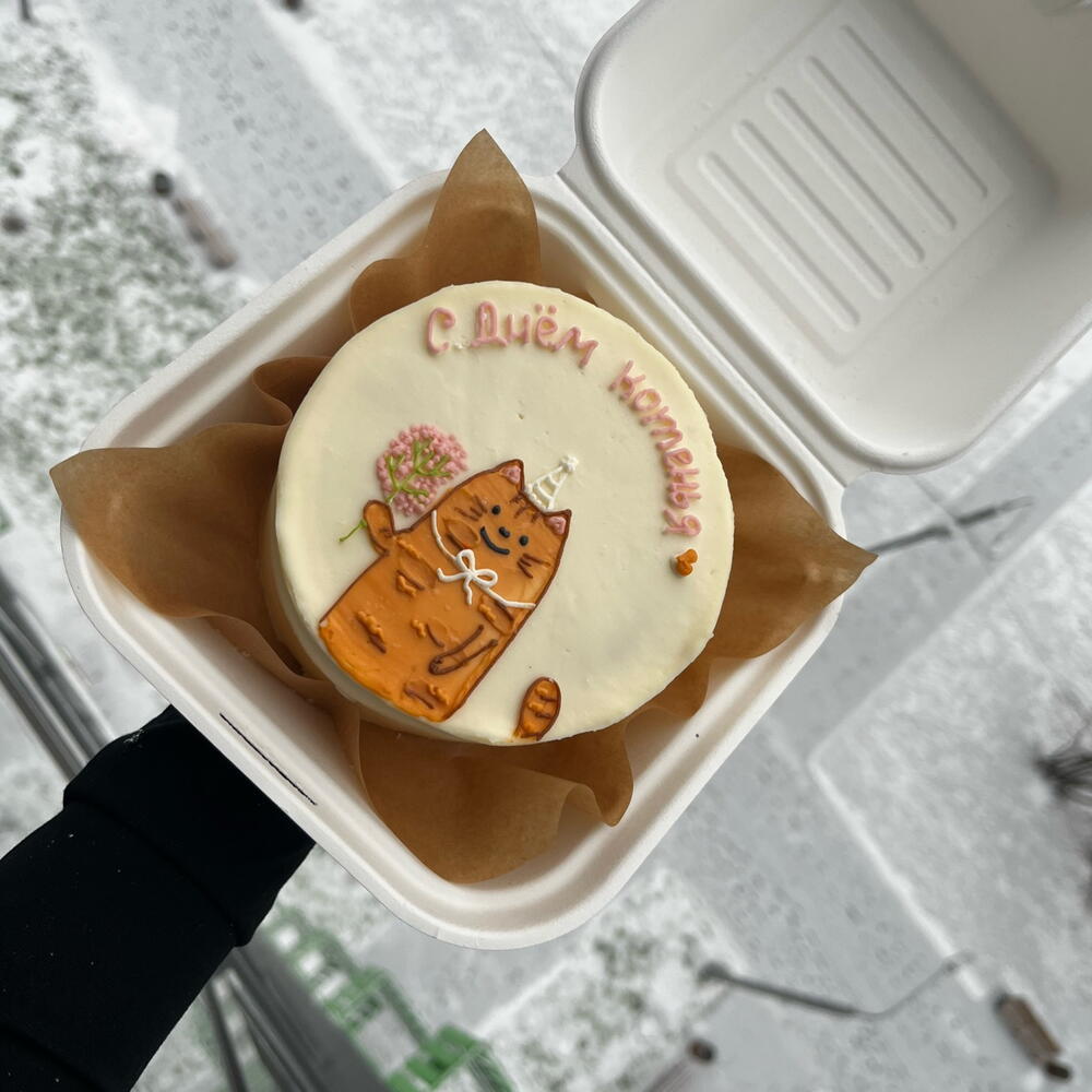 Бенто «с днем котенья»