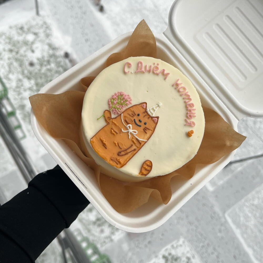 Бенто «с днем котенья»