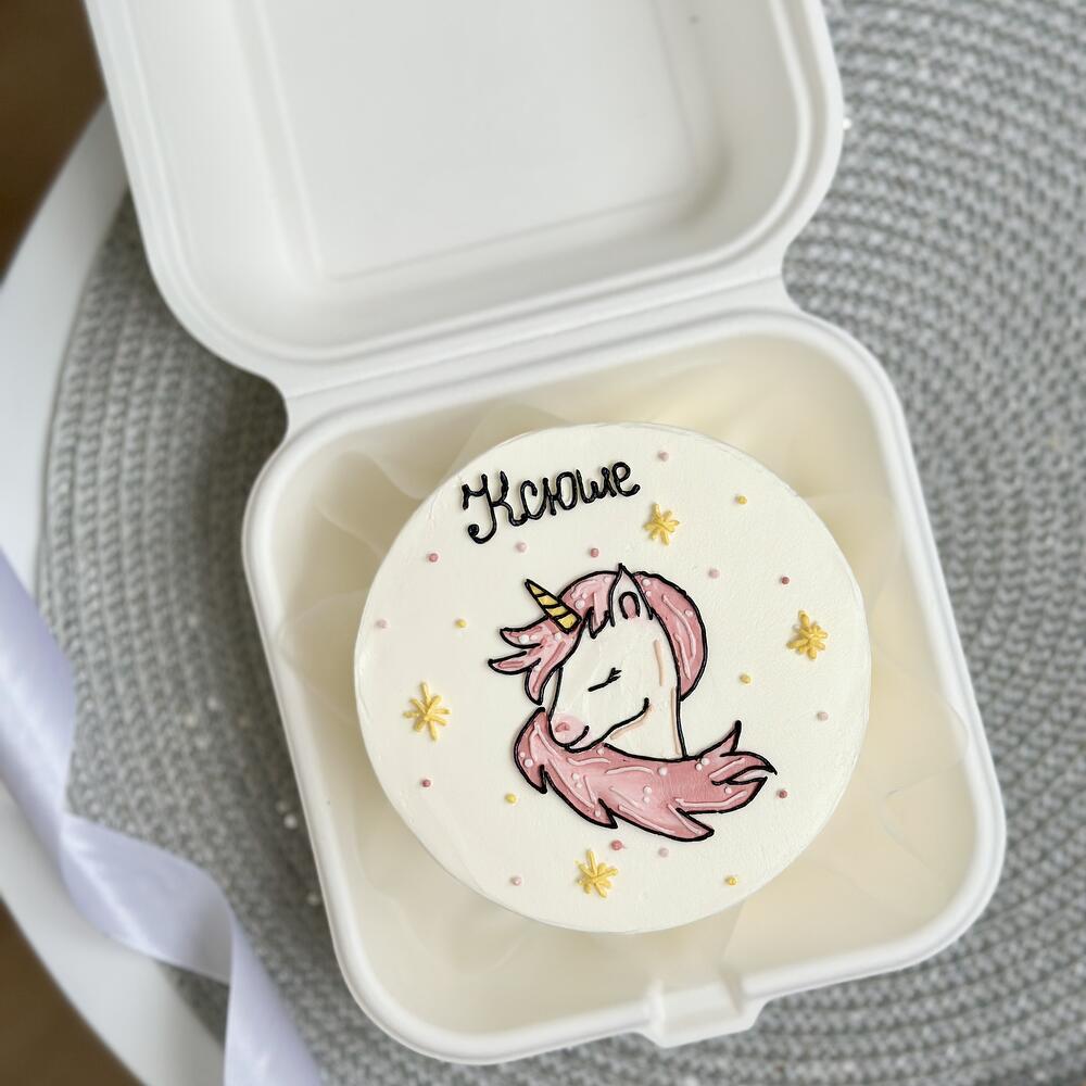 Бенто с единорогом для девочки