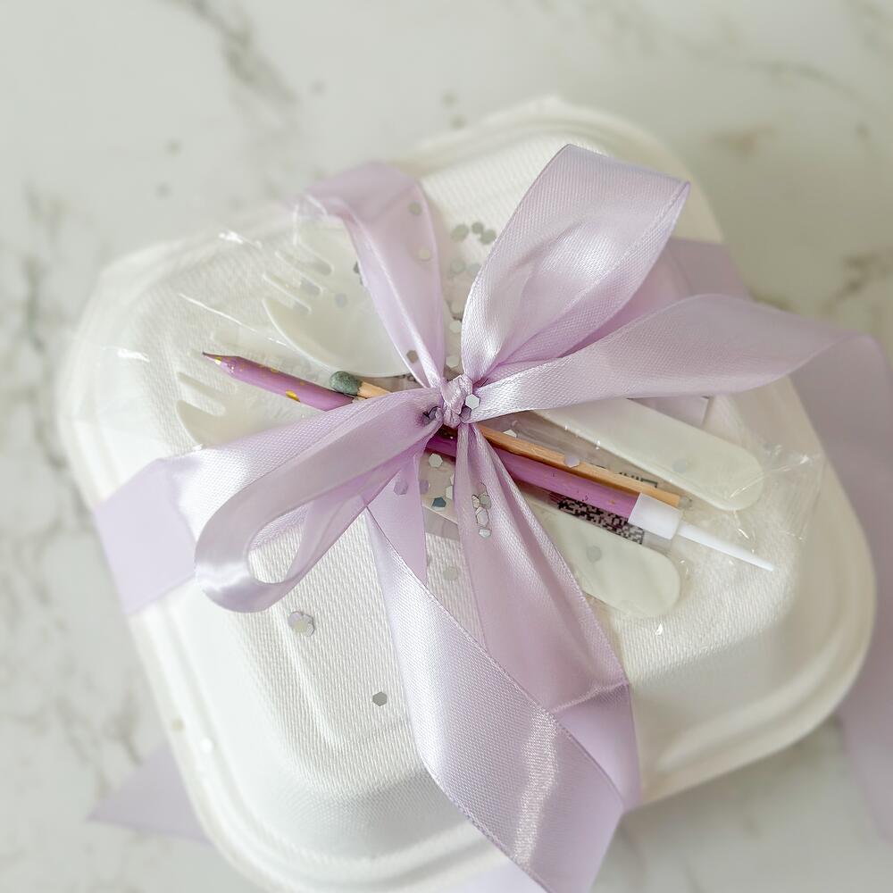 Бенто с котом и шариками