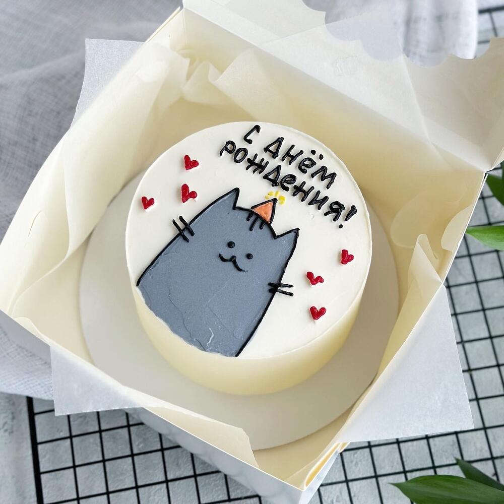 Бенто с котом . С днем рождения