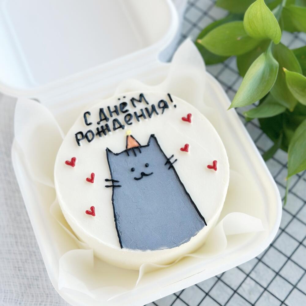 Бенто с котом . С днем рождения